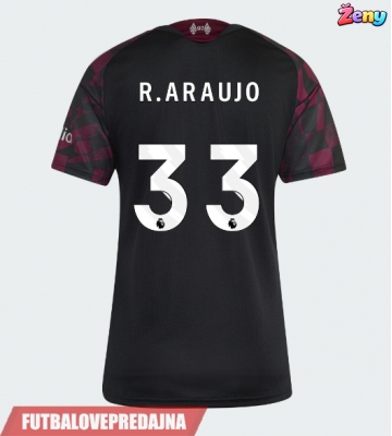 Lacne Ženy Futbalové dres Liverpool Ronald Araujo #33 2026-27 Krátky Rukáv - Tretina